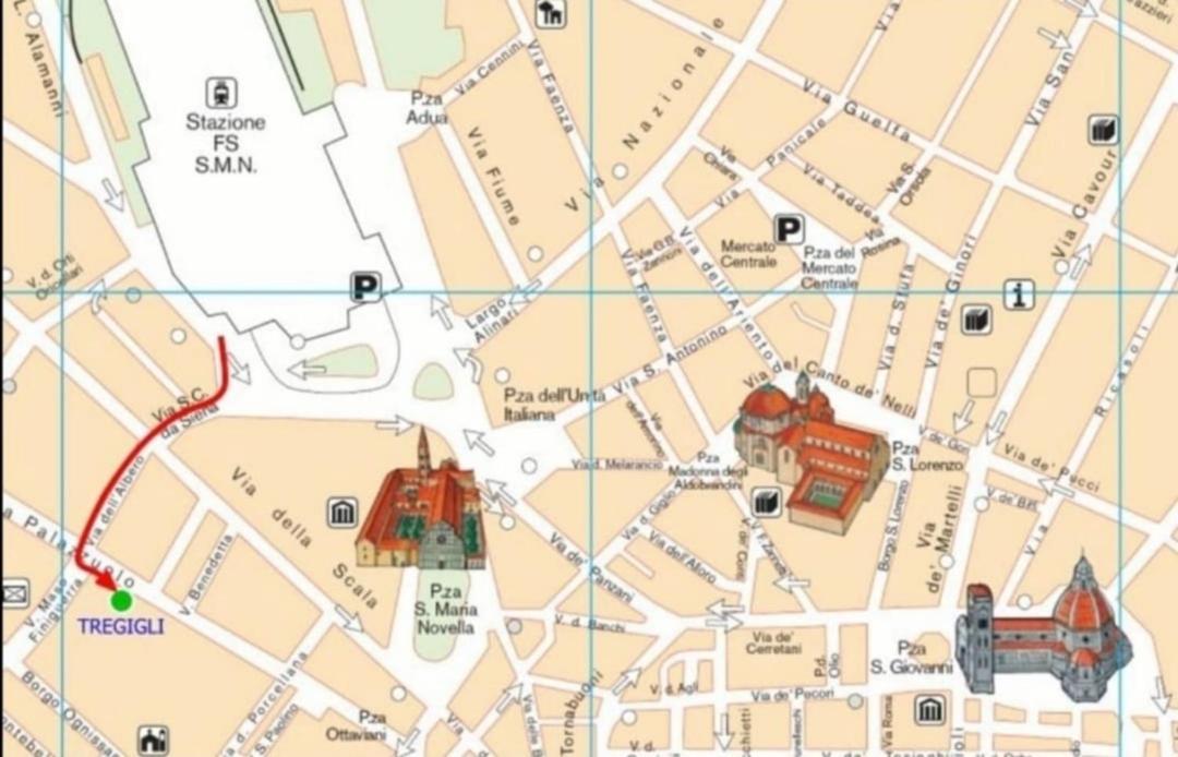 Tre Gigli Firenze Apartment, 5 Minutes From Station, Via Palazzuolo 55 Luaran gambar